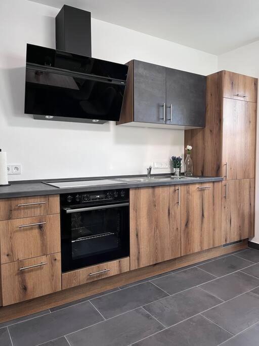 Modern Und Rustikal Mit Kamin Ferienwohnung Kohlert Bad Berleburg Ngoại thất bức ảnh